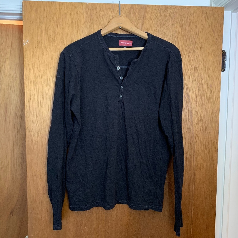 Saks Fifth Avenue Men's Long Sleeve Tee